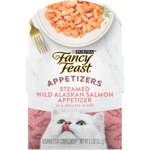 Fancy Feast Appetizers Wild Alaskan Salmon In A Delicate Broth Lickable Cat Treats -Fancy Feast 149608 MAIN. AC SS1800 V1696252455