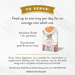 Fancy Feast Appetizers Wild Alaskan Salmon In A Delicate Broth Lickable Cat Treats -Fancy Feast 149608 PT4. AC SS1800 V1696264966