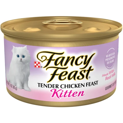 Fancy Feast Kitten Tender Chicken Feast Canned Cat Food -Fancy Feast 149824 MAIN. AC SS1800 V1691417083