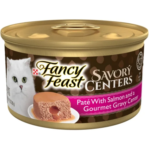 Fancy Feast Savory Centers Salmon Canned Cat Food -Fancy Feast 169573 MAIN. AC SS1800 V1560794604