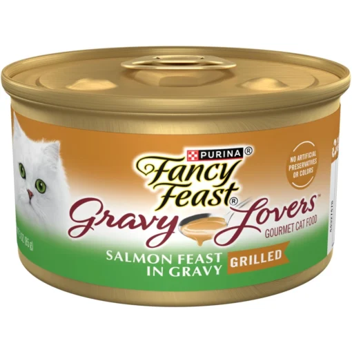 Fancy Feast Gravy Lovers Salmon Feast In Gravy Gourmet Wet Cat Food -Fancy Feast 75970 MAIN. AC SS1800 V1696441014