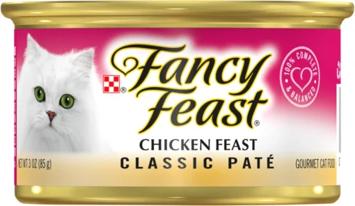 Fancy Feast Classic Chicken Feast Canned Cat Food, 3-oz -Fancy Feast image 13476