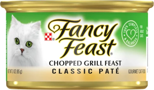 Fancy Feast Classic Chopped Grill Feast Canned Cat Food, 3-oz -Fancy Feast image 13625